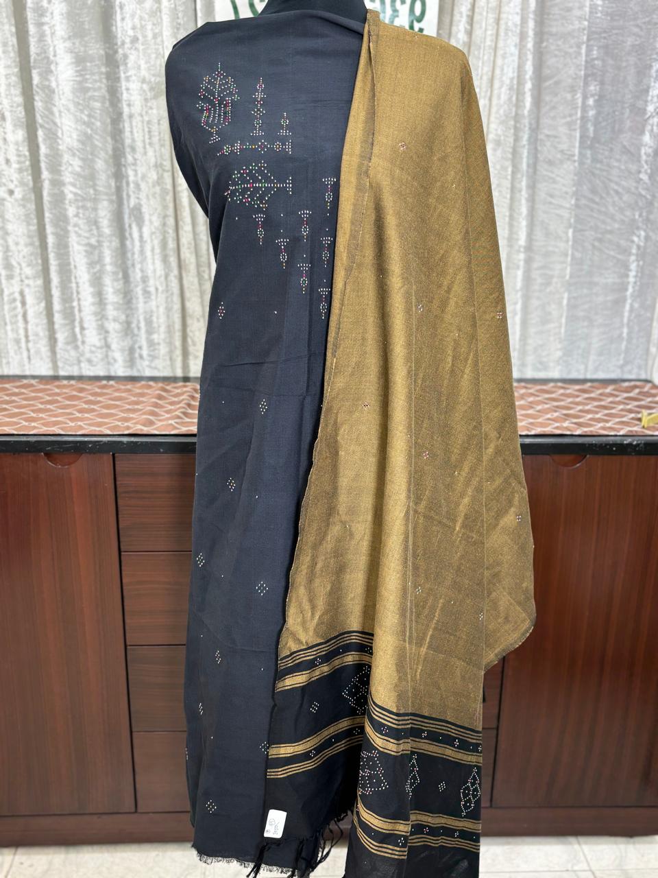 TANGALIYA COTTON HANDWOVEN SUIT 3 PIECE SET