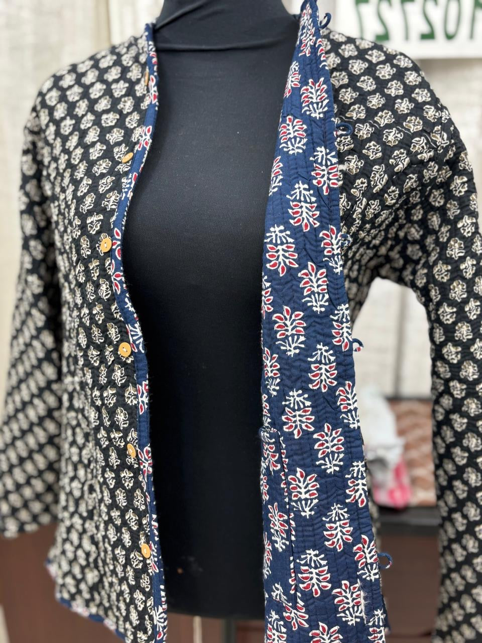 Jaipuri Reversible Quilted Cotton Jackets-08