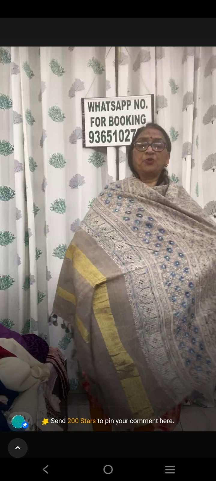 Hand spun bhujodi shawls