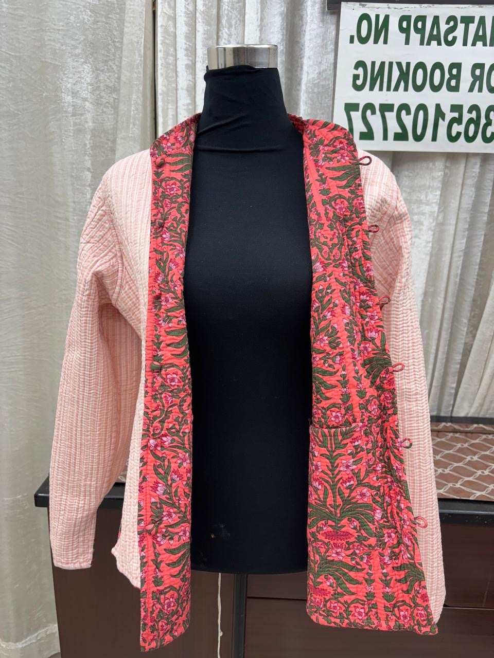 Jaipuri Reversible Quilted Cotton Jackets-10