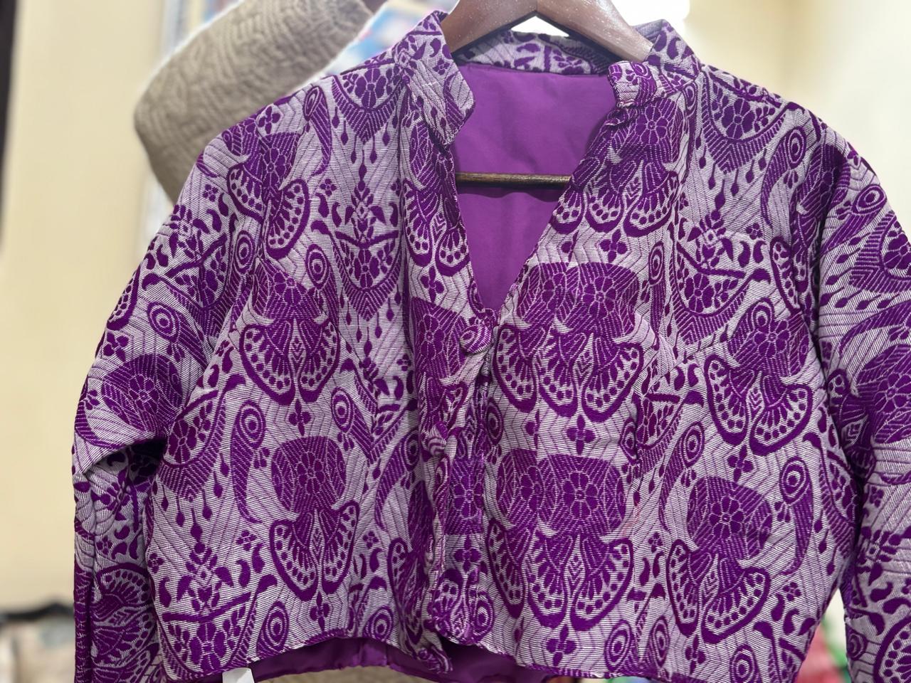 Asom’s pride Gamusa handloom cotton blouse