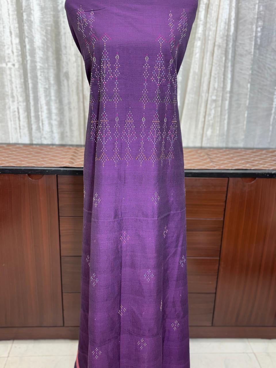 TANGALIYA COTTON HANDWOVEN KURTI fabric