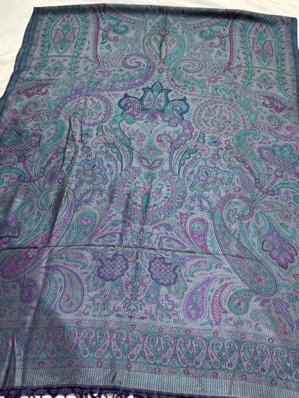 Kani silk jamawar weave stoles