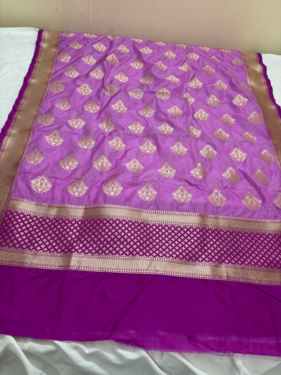 Cotton Silk Blend Banarsi Dupatta