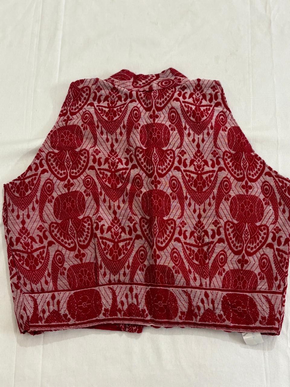 Asom’s pride Gamusa handloom cotton blouse