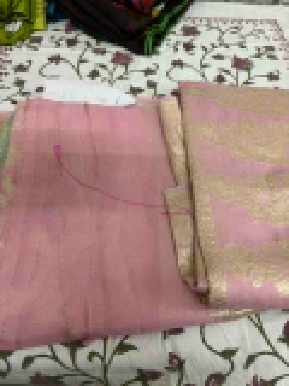 Pure Khaddi Georgette Dupatta and fabric