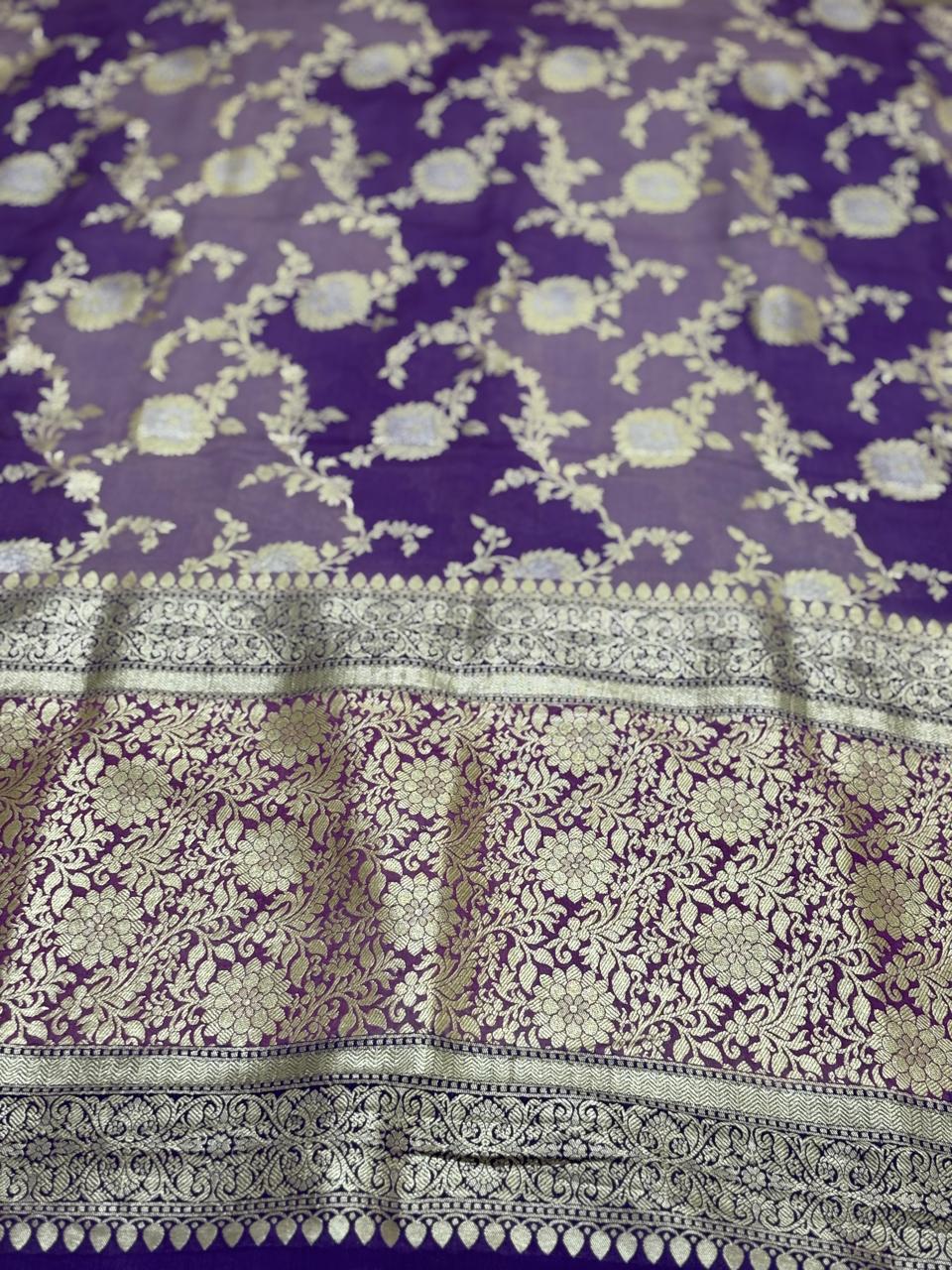 Pure Khaddi Georgette Dupatta