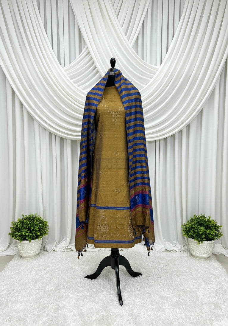 TANGALIYA COTTON HANDWOVEN SUIT 3 PIECE SET