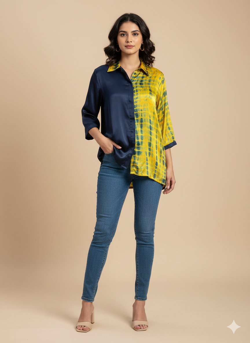 Shibhori Modal Shirt 07