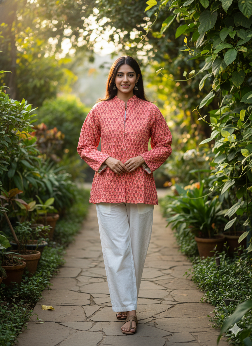 Jaipuri Reversible Quilted Cotton Jackets-07