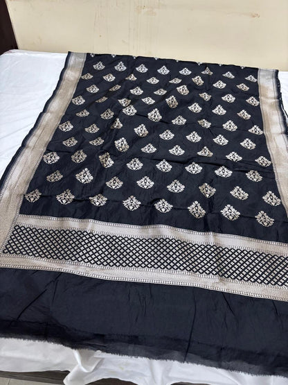 Cotton Silk Blend Banarsi Dupatta