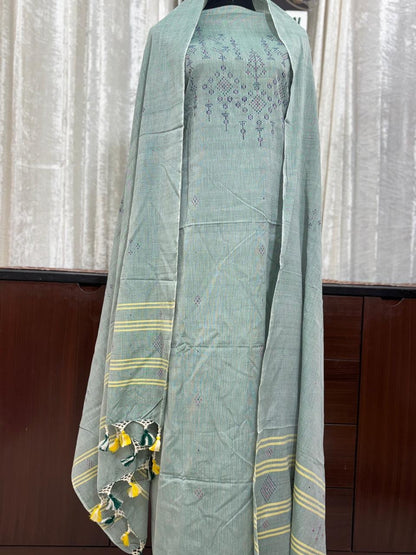 TANGALIYA COTTON HANDWOVEN SUIT 3 PIECE SET