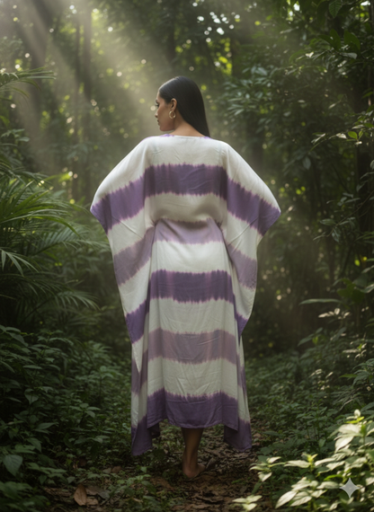 Modal Silk Kaftan Ajrakh