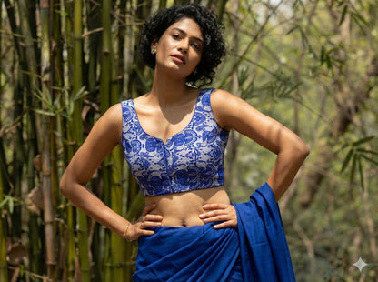 Asom’s pride Gamusa handloom cotton blouse