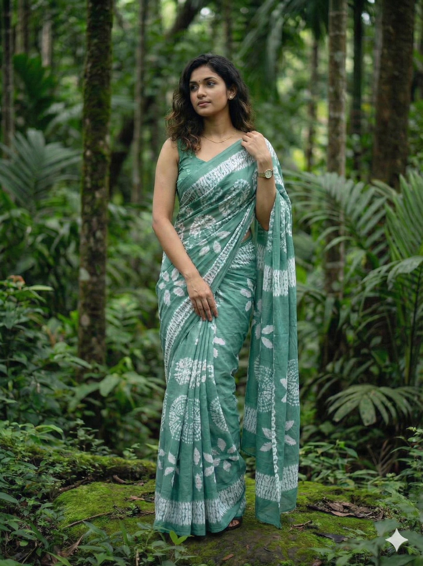 Shibhori modal silk saree