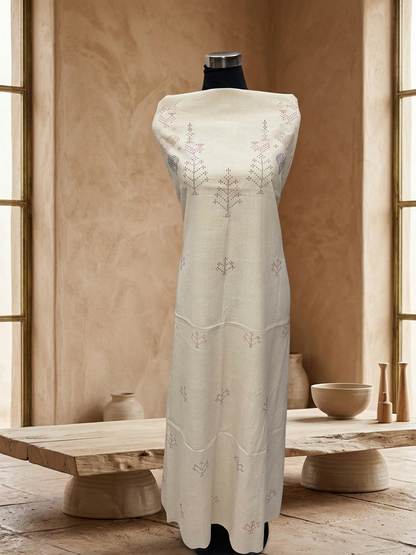 TANGALIYA KALA COTTON HANDWOVEN KURTI