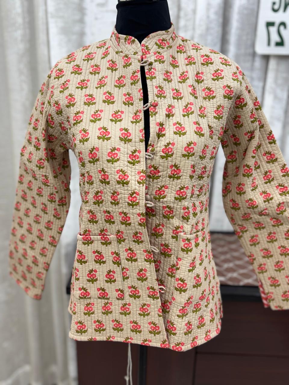 Jaipuri Reversible Quilted Cotton Jackets