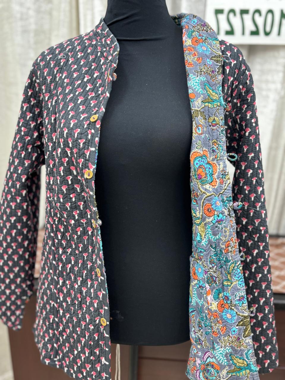 Jaipuri Reversible Quilted Cotton Jackets-03