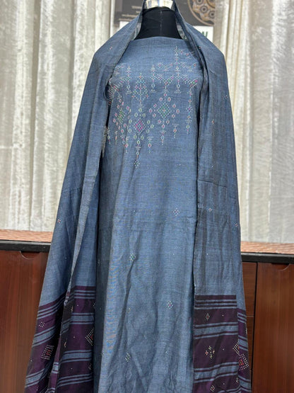 TANGALIYA COTTON HANDWOVEN SUIT 3 PIECE SET