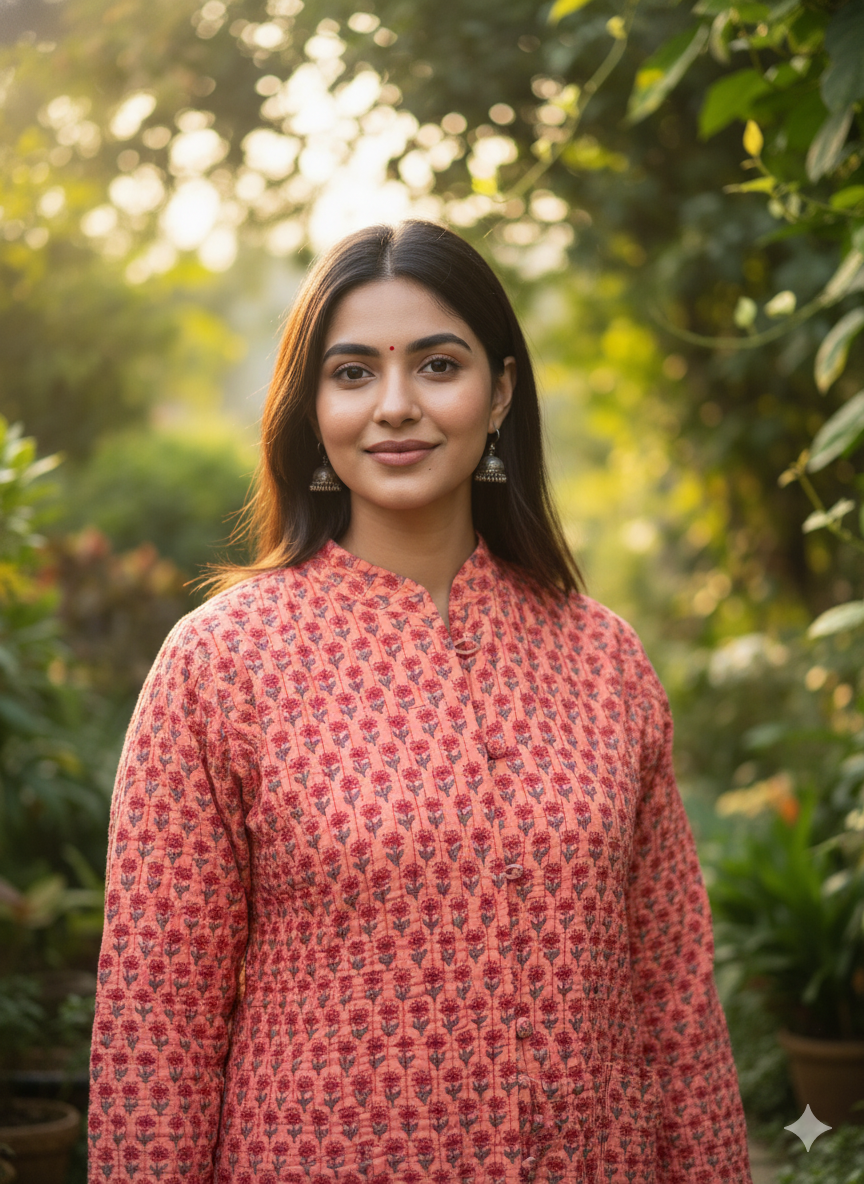 Jaipuri Reversible Quilted Cotton Jackets-07