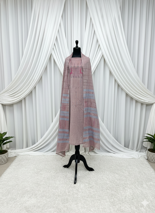 TANGALIYA COTTON HANDWOVEN SUIT 3 PIECE SET