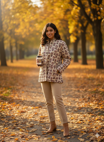 Jaipuri Reversible Quilted Cotton Jackets-12