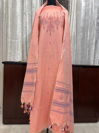 TANGALIYA COTTON HANDWOVEN SUIT 3 PIECE SET