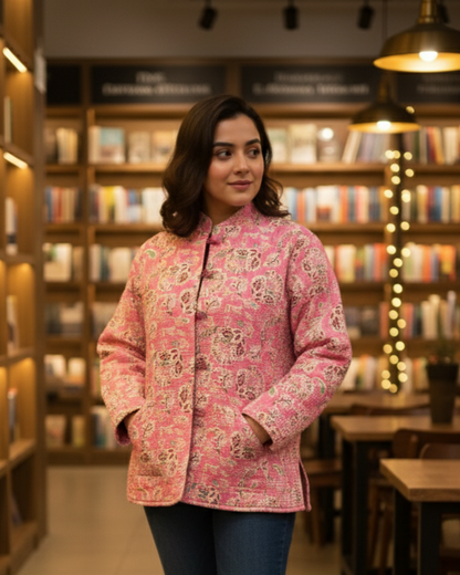 Jaipuri Reversible Quilted Cotton Jackets-06