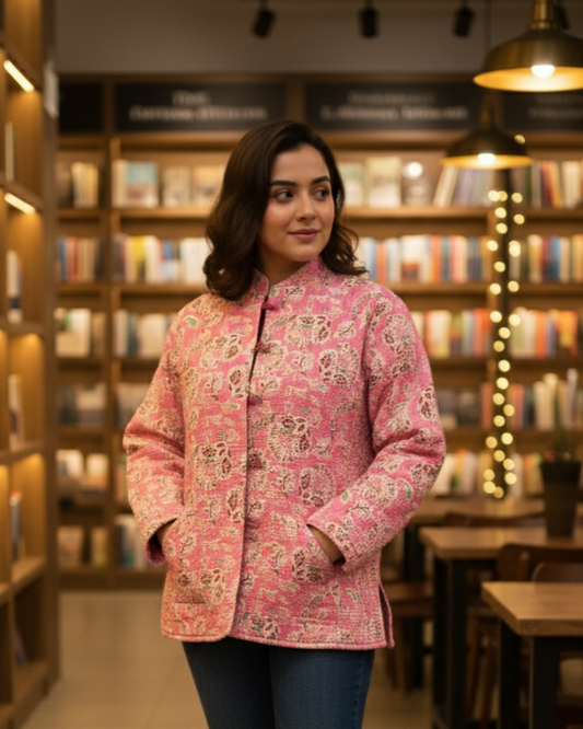 Jaipuri Reversible Quilted Cotton Jackets-06