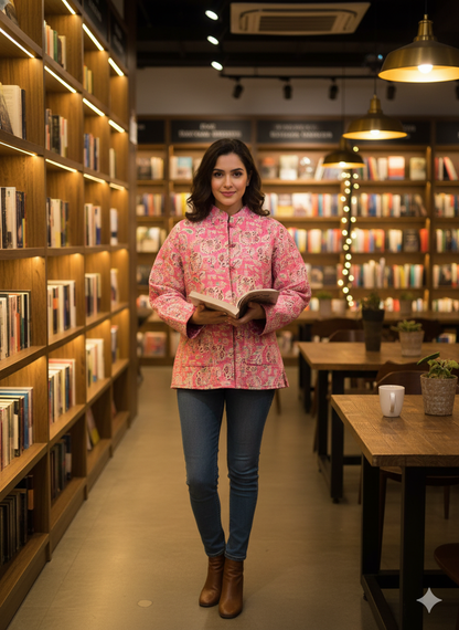 Jaipuri Reversible Quilted Cotton Jackets-06