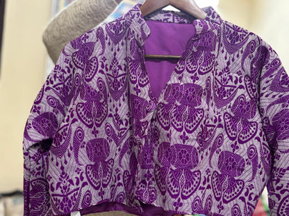 Asom’s pride Gamusa handloom cotton blouse