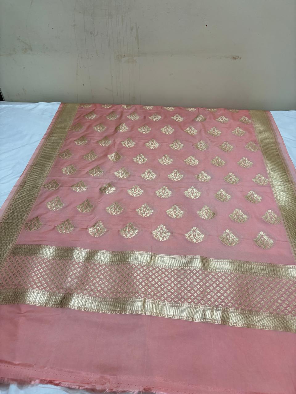 Cotton Silk Blend Banarsi Dupatta