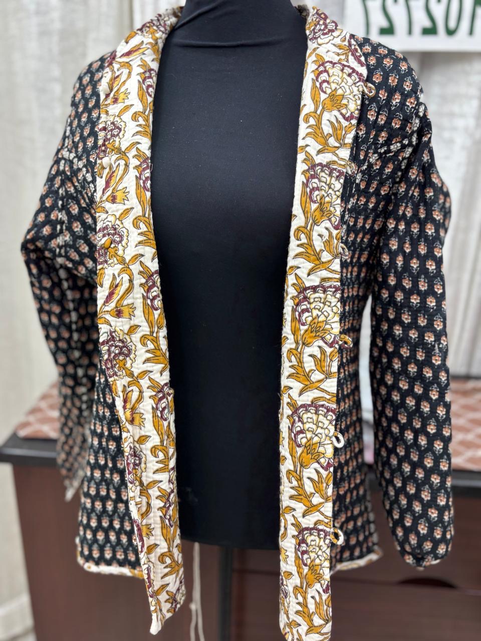 Jaipuri Reversible Quilted Cotton Jackets-09