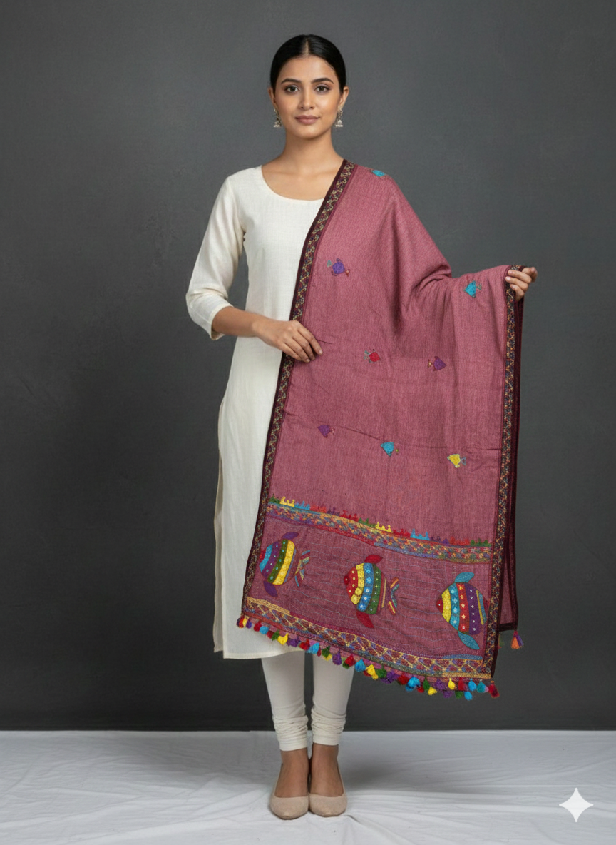 Khadi lambani dupatta