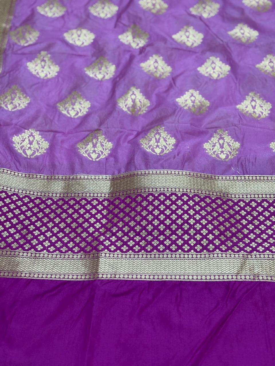 Cotton Silk Blend Banarsi Dupatta