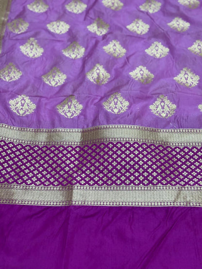 Cotton Silk Blend Banarsi Dupatta