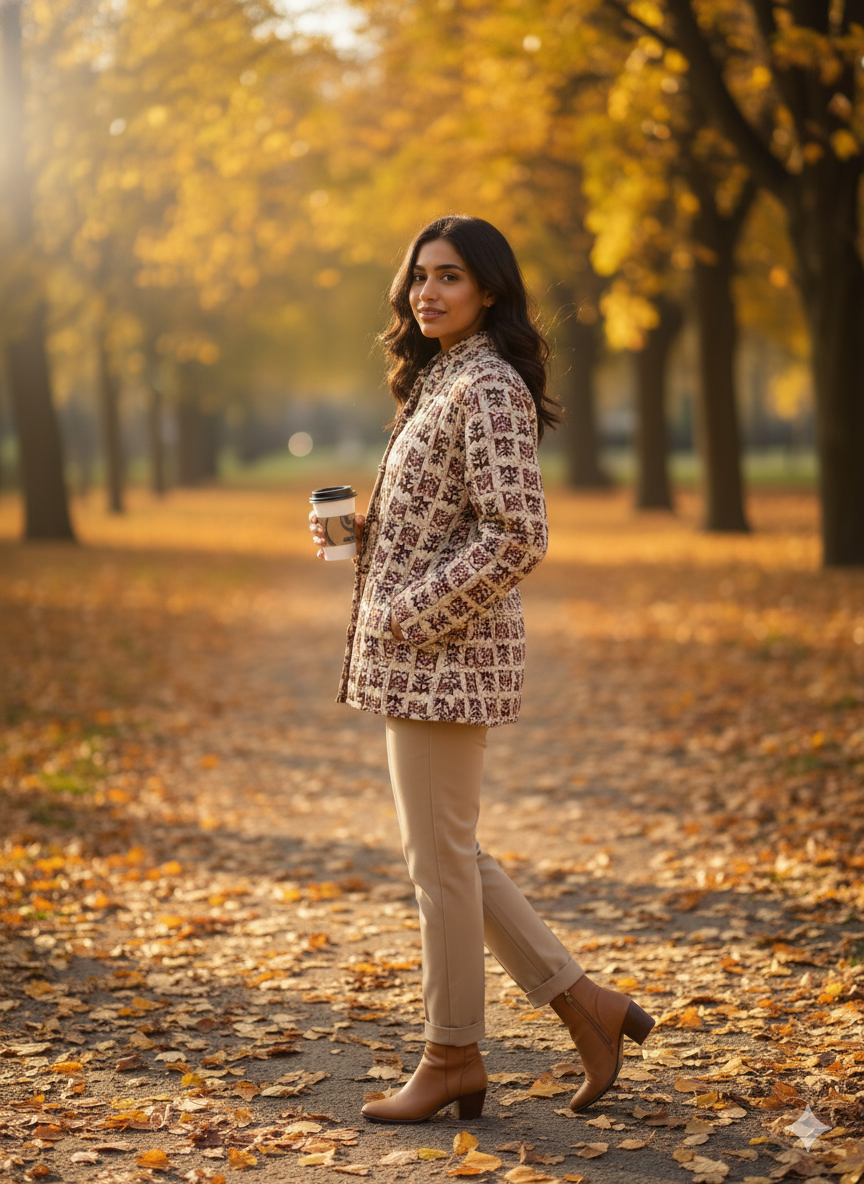 Jaipuri Reversible Quilted Cotton Jackets-12