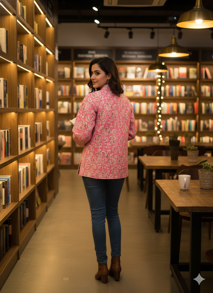 Jaipuri Reversible Quilted Cotton Jackets-06