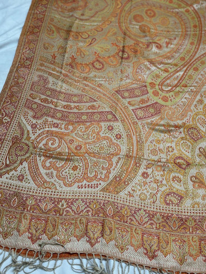 Kani silk jamawar weave stoles