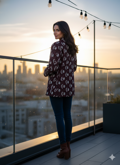 Jaipuri Reversible Quilted Cotton Jackets-04