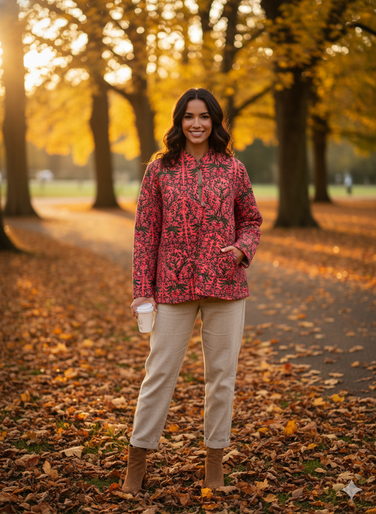 Jaipuri Reversible Quilted Cotton Jackets-10