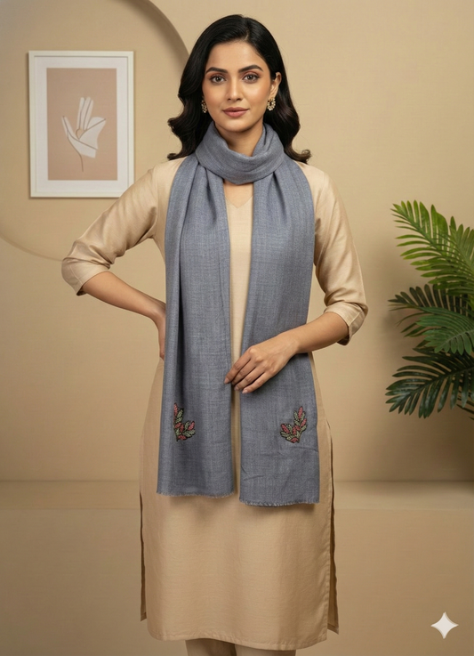 Kashmiri semi pashmina  stoles