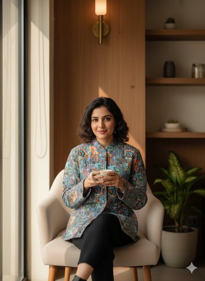 Jaipuri Reversible Quilted Cotton Jackets-03