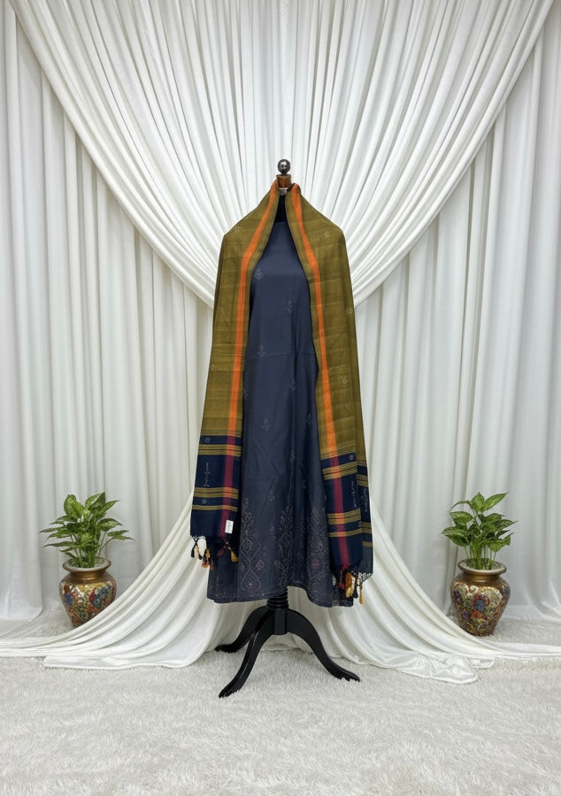 TANGALIYA COTTON HANDWOVEN SUIT 3 PIECE SET