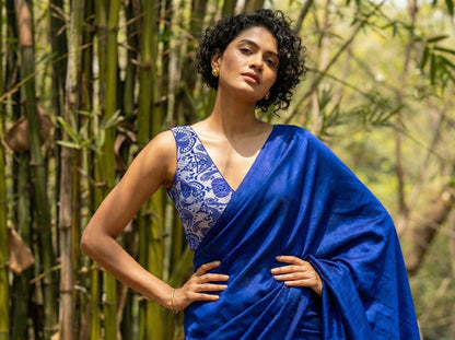 Asom’s pride Gamusa handloom cotton blouse