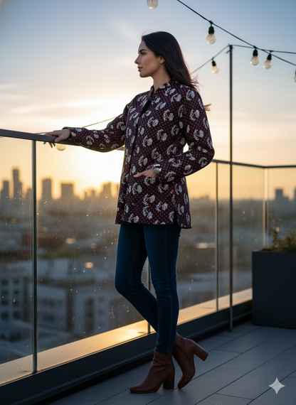 Jaipuri Reversible Quilted Cotton Jackets-04