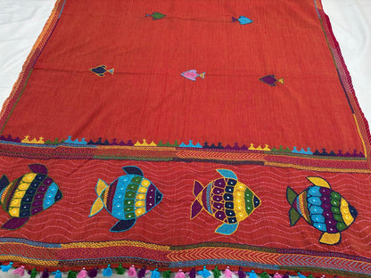 Khadi lambani dupatta