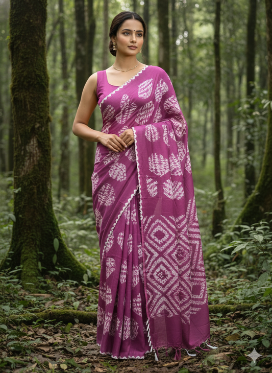 Shibhori modal silk saree