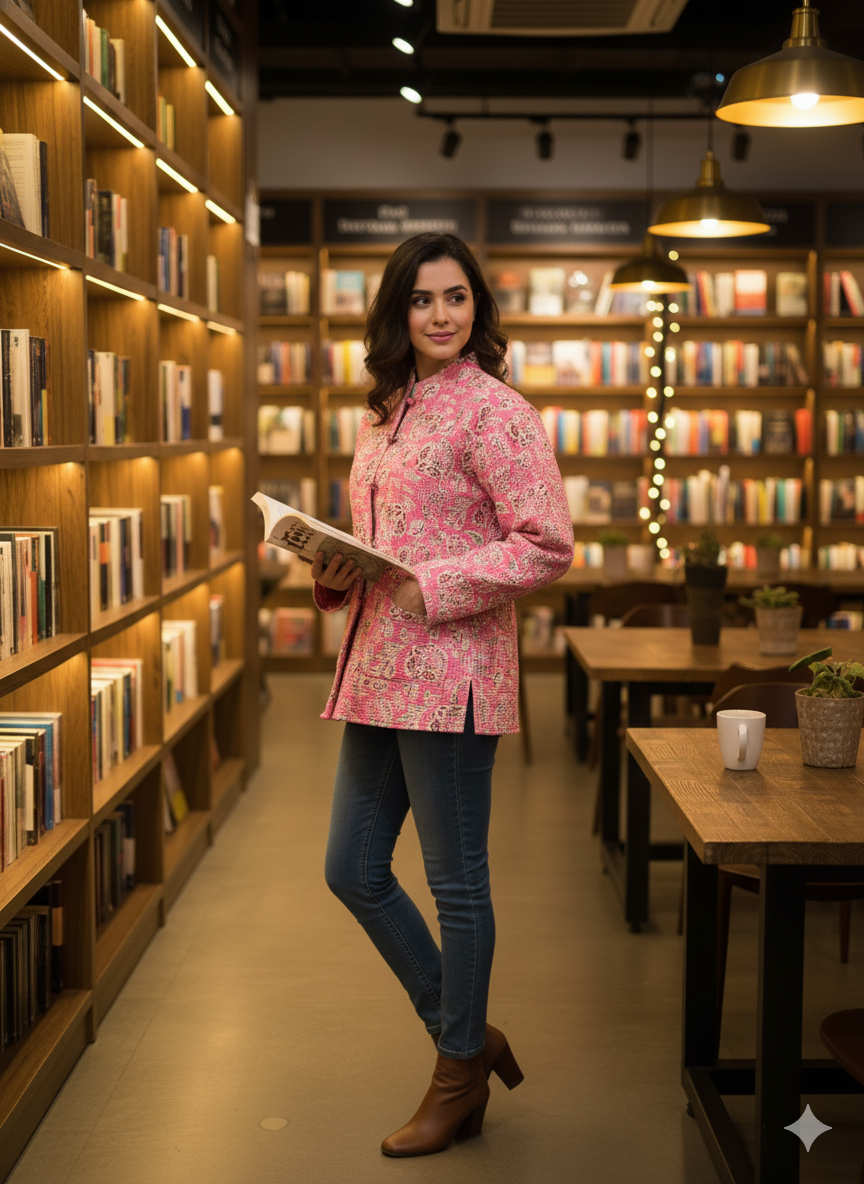 Jaipuri Reversible Quilted Cotton Jackets-06