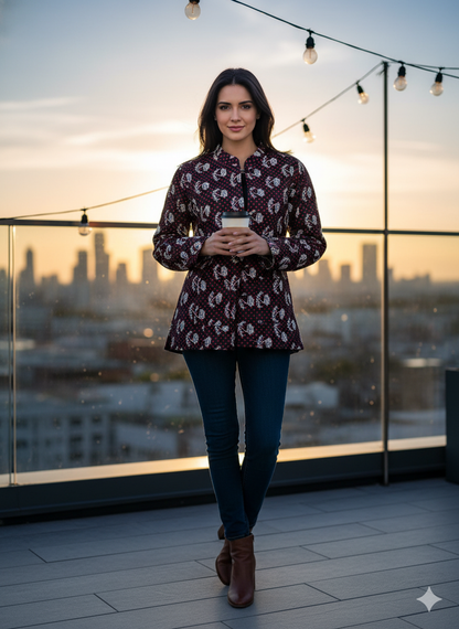 Jaipuri Reversible Quilted Cotton Jackets-04